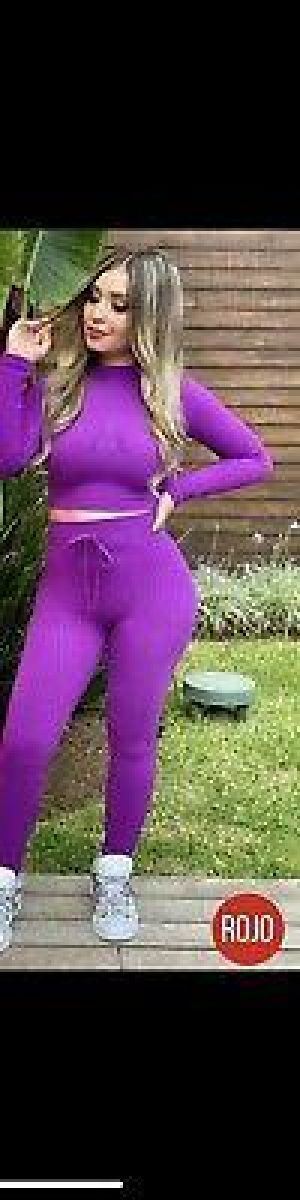 Women&#039;s  Sport Suit Top And  Leggings Set (Purple)