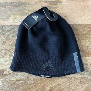 adidas Men&#039;s Creator II Beanie Black Onix Grey Performance Skull Cap Knit Hat OS