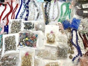 Large bead lot and jewelry making accessories -Beautiful-