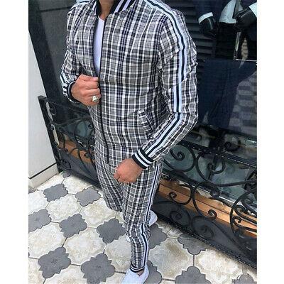 my souper תכשיטים ואבזרי ליבוש Mens Jogger Tracksuit Casual Pants Jacket Sweatsuit Hip Hop Sweatshirt Set